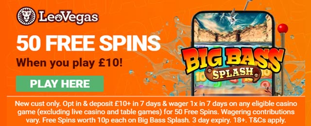 big bass splash casino bonus